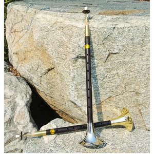 河南戏曲闷笛唢呐乐器乌木专业闷子降ecd降b调全套低音民间唢呐c