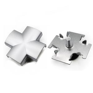 320组合办公屏风隔断配件连接件 办公桌配件固定五金电脑桌子零件