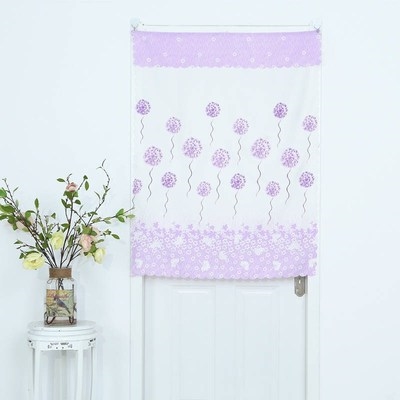 布短门帘半帘家用半截