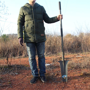 产子 铁 工具 户外挖树锹y加厚起苗器铁铲挖洞铲子挖沟铁锹种花.