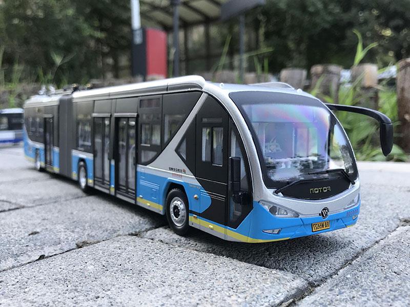 精绘r收藏1:43福田合金公交模型f男a孩生日礼物男友