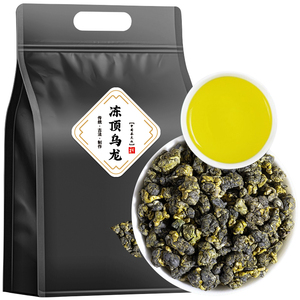 冻顶乌龙茶茶叶2024新茶浓香型台湾高山乌龙特冷泡茶叶级散装250g