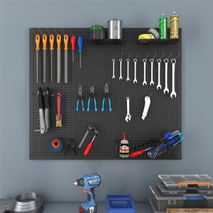 工具墙万能挂板挂工具墙板洞洞板墙壁工具挂架五金工具展示架货架
