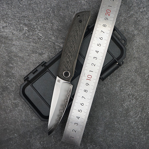 北山物志 守 前置日式折叠口袋刀SLD日本三枚夹钢户外实用性EDC