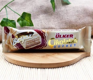 ulker优客牌dido牛奶夹心威化巧克力50克土耳其进口网红休闲零食