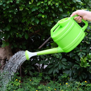 园林塑料洒水壶大容量加厚长嘴淋花喷壶种菜可拆卸花洒吹塑浇水壶