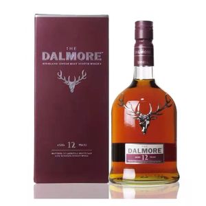 达摩大摩12年单一麦芽威士忌帝摩苏格兰进口洋酒顺丰dalmore