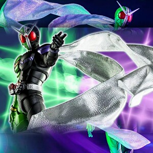 上新 万代 shf 真骨雕 假面骑士w 疾风王牌 风都侦探 cj纪念版