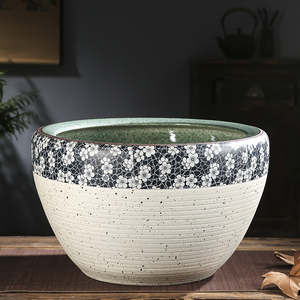 鱼缸荷花缸睡莲缸大号水缸庭院客厅大缸养锦鲤缸乌龟缸