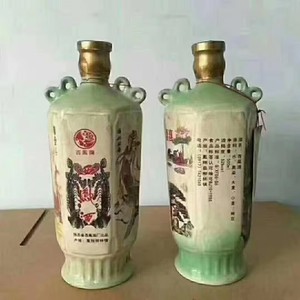 收藏87年库存窖藏复古老酒纯粮酿造凤香型白酒52度500ml*12瓶整箱