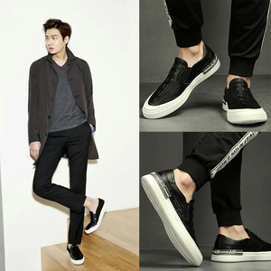 李敏镐明星同款擦色英伦复古潮鞋发型师男鞋子尖头皮鞋0人付款98