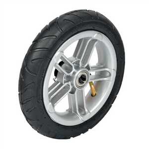 致丽生活购物车充气轮橡胶车轮折叠便携买菜车小拉车轮子备用轮抗