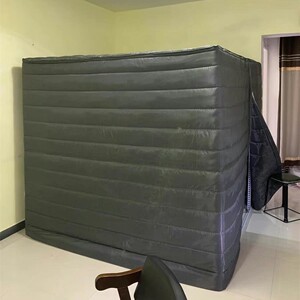 录音棚家用简易隔音罩吸音棉海移动隔音房静音仓小型唱歌机练歌房