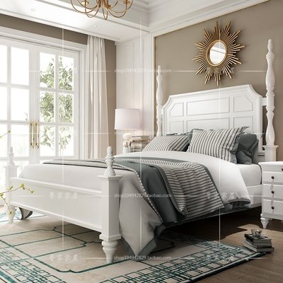 00野狼136淘宝圆梦家纺韩式简约纯棉四件套时尚欧美风格全棉被套