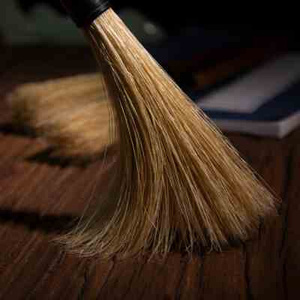 80同款货源风优雅的睡淘宝善琏手工古法纯猪鬃高弹硬毫笔长峰毛笔