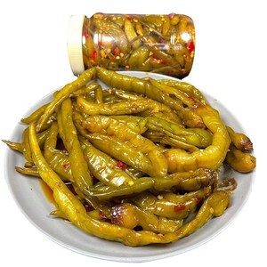 江西辣菜腌辣椒酸辣下饭菜辣椒酱咸菜泡菜脆辣青椒坛子辣椒凉拌菜