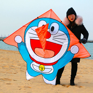 户外蹋春青游儿童易飞初学者风筝蓝胖r子小叮当机器梦哆啦0人付款24