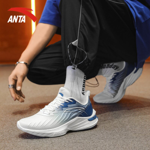 安踏毒刺跑步鞋男鞋c37 软跑鞋创2.0氢跑羚跑情侣休闲运动鞋女鞋