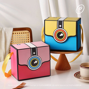 创意相机卡通蛋糕包装盒六一儿童节宝宝曲奇饼干生日伴手礼品盒