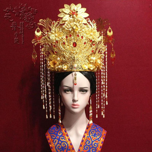 古代皇后凤冠头饰公主