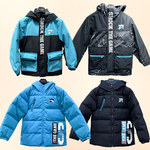 安踏儿童冲锋衣男童