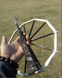 日本购2021手s工雕刻  盘鹰轮  盘龙  3k碳杆   雕刻盘鹰轮