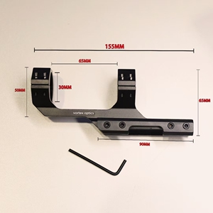维特剃刀专用一体镜桥25/30管径一体镜桥瞄具底座20mm连体支架