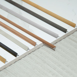 新品4不锈c钢条型条电视背景木门家具装镶t压边条瓷砖压条美缝饰