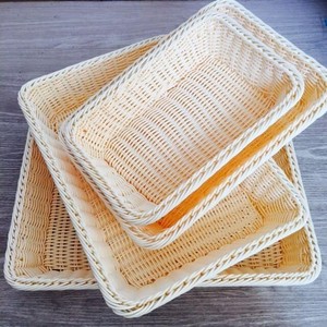 放饼用的筐盘馍筐子时尚圆形竹罗筐竹编商用装饼的筐水果薯条装