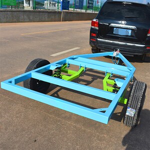 新品后拖车独车底盘汽车小挂式车b架房车露营配件配件旅居挂立悬