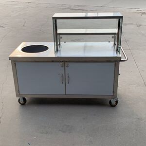 小吃车夜市摆摊移动推车煤气灶外卖早餐车煮面炒粉台湾饭团冰粉车