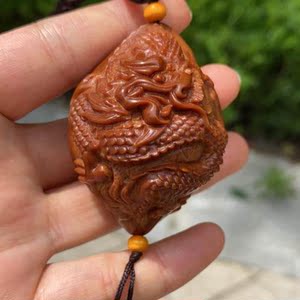 橄榄核雕单核龙-淘宝拼多多热销橄榄核雕单核龙货源拿