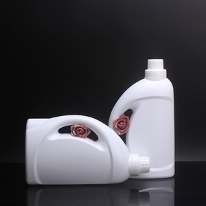 HDPE 2.5升手提式大口径洗衣液清洁剂分装瓶塑料包装瓶
