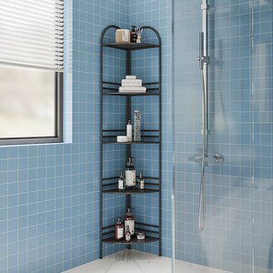 拐角柜卫生间浴室转角置物架客厅厕所边角墙角收纳架三角形架子