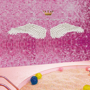 网红拍照打卡背景墙渐变炫彩亮片翅膀墙创意个性室内装饰壁纸壁画