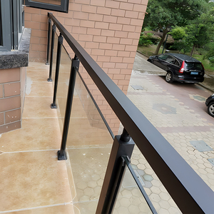 钢化玻璃阳台护栏不锈钢楼梯扶手室内家用简约轻奢自建房平台栏杆