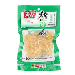有友泡椒猪皮晶山椒味90g,泡椒肉制品,特色猪皮美食辐照食品