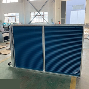 工厂用中央空调冷凝器散热器工业新风机组散热器铜管铝翅片表冷器