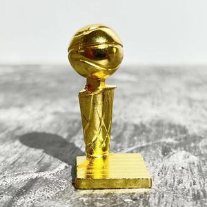 拉里奥布莱恩奖杯篮球比赛小摆件饰品礼物学校运动会纪念车载用品