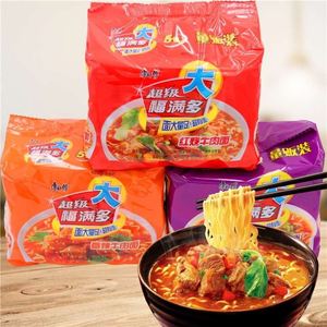 泡着吃的 速食福满多方便面老包装 经典怀旧老式80后怀旧零食泡面