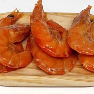 麻辣油焖大虾500g即食鲜香真空烤对虾山东青岛特产干海鲜零食小
