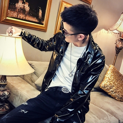 漆皮衣服男