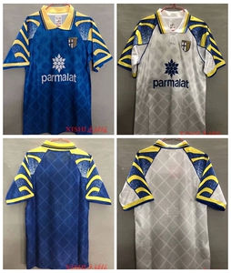 1995-97帕尔马复古主客场球衣冷门男士短袖足球运动队服定制印号