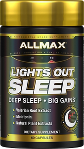 新ALLMAX SLEEP 褪黑素安改善深度睡眠褪黑色素片+专属分销不透出
