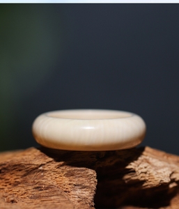 夏日限定新品猛犸象牙戒指猛犸指环尾戒内径16mm情侣对戒简约定制