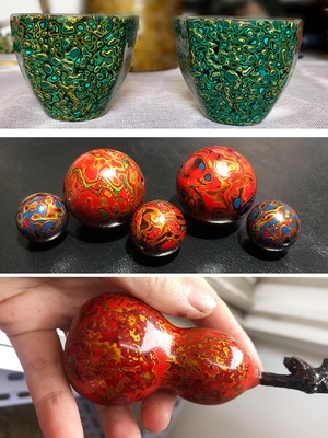 g大漆30g色漆推光漆s大漆葫芦漆画材料大漆手镯漆器色漆大漆c土漆