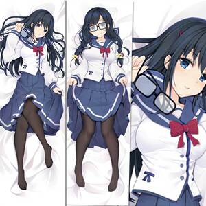 喜欢本大爷的只有你一个三色院堇子动漫全身睡觉抱枕靠垫枕头周边