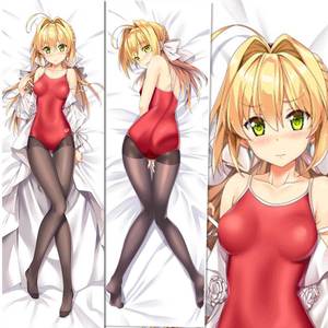 fate extra尼禄克劳狄乌斯泳装等身抱枕动漫长条同人全身睡枕套