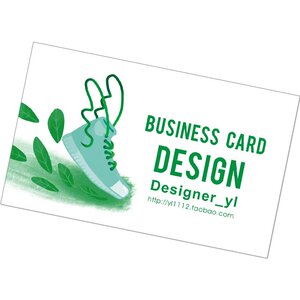 鞋业名片设计印刷莆田鞋s厂家招代理休闲运动板鞋店铺微商卡片订