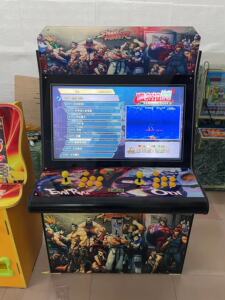 新款投币苹果饮料水果机退礼品台式老虎投币游戏机扫码自动售卖机